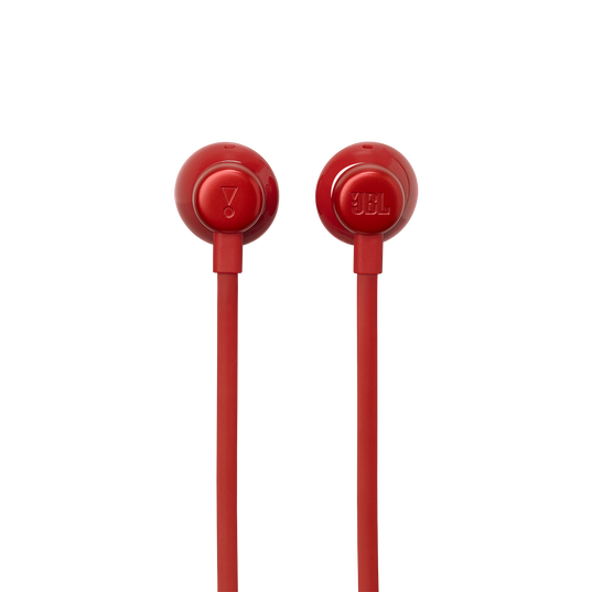 JBL Tune 305C USB - Red - Wired Hi-Res Earbud Headphones - Back